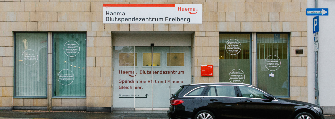 Blutspende und Plasmaspende in Freiberg | Haema Spendezentrum