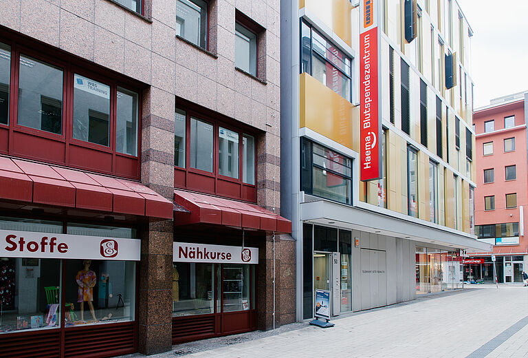 Blutspende- und Plasmaspende-Zentrum Dortmund - Eingang