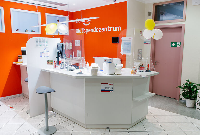 Blutspende- und Plasmaspende-Zentrum Freiberg Anmeldung