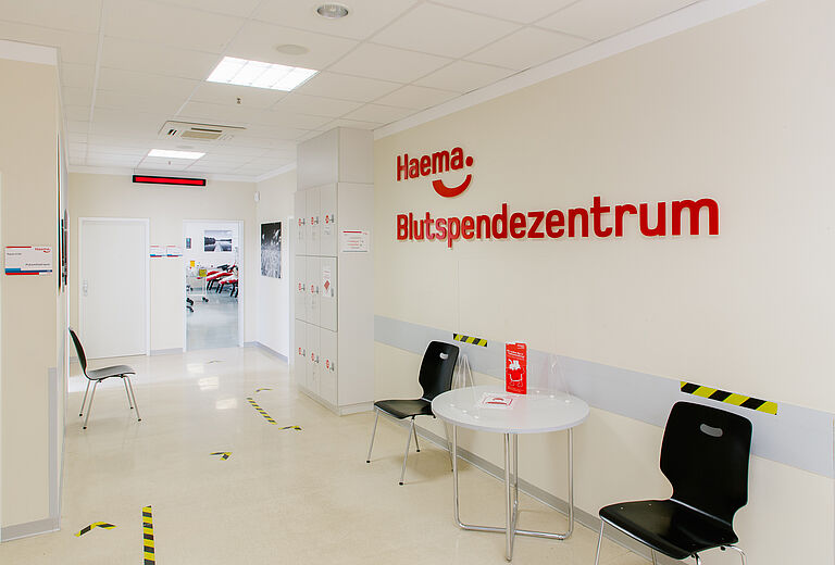 Haema Potsdam Eingang