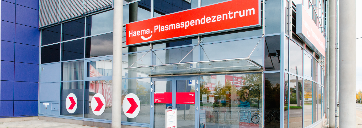 Plasmaspende in Dresden | Haema Spendezentrum Dresden-Elbepark