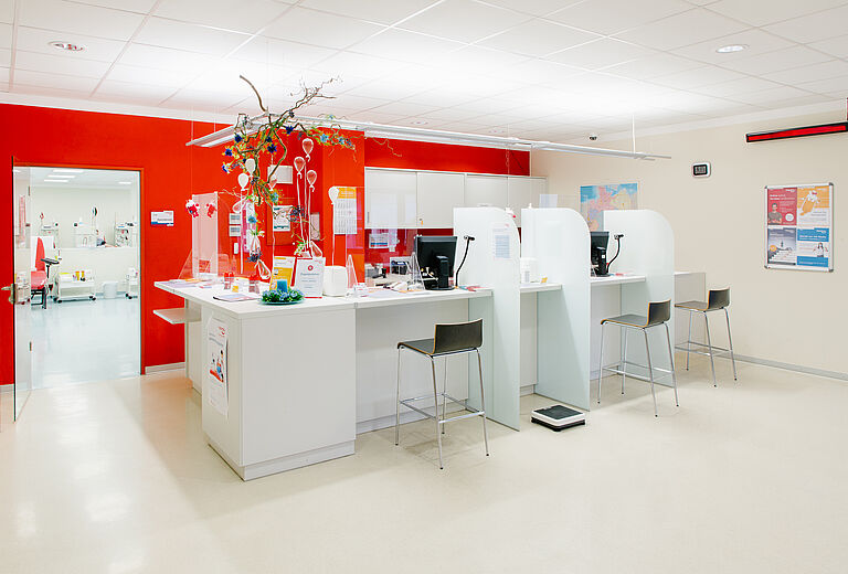 Blutspende- und Plasmaspende-Zentrum Bonn - Empfang