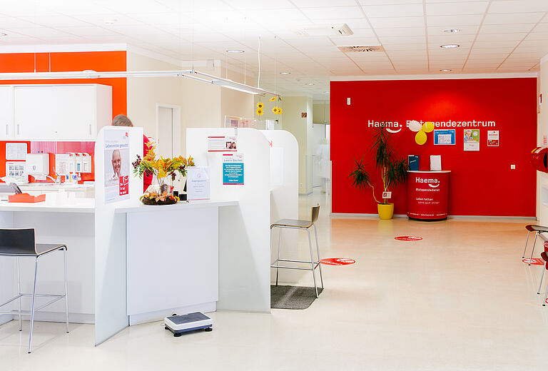Blutspende- und Plasmaspende-Zentrum Erfurt - Anmeldung