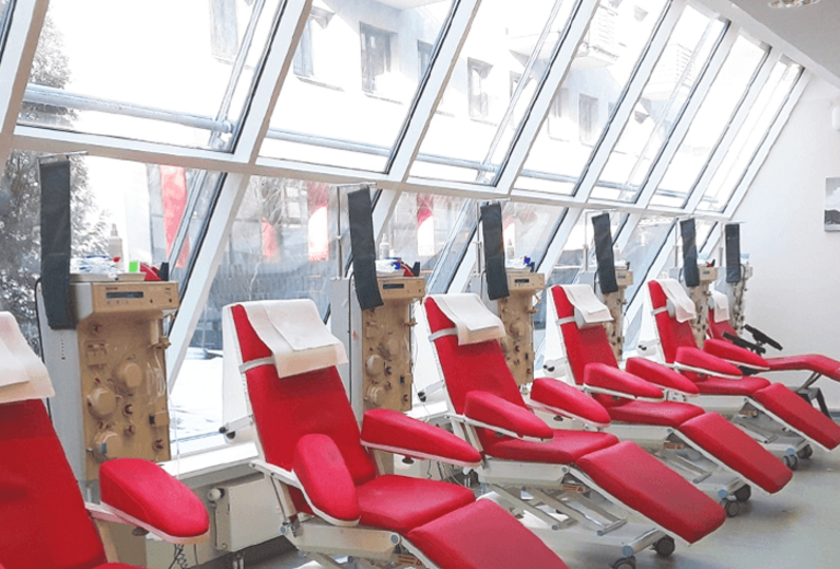 Blutspende- und Plasmaspende-Zentrum Freiberg - Spendesaal