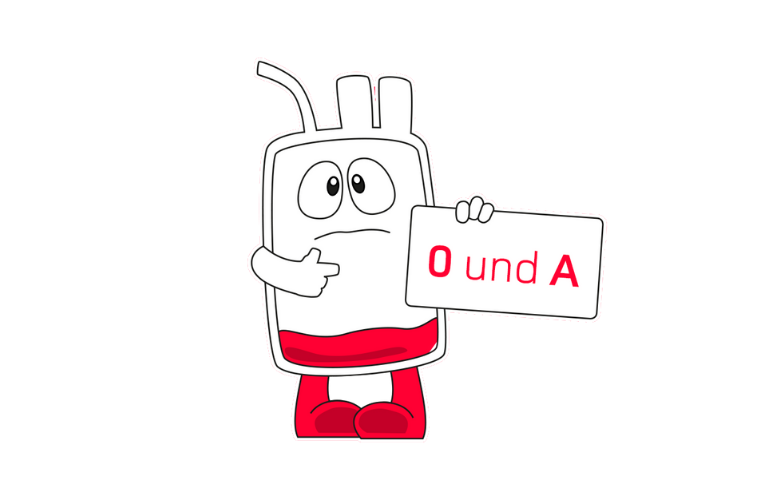 Dringend Blutspenden der Blutgruppen 0 und A benötigt!